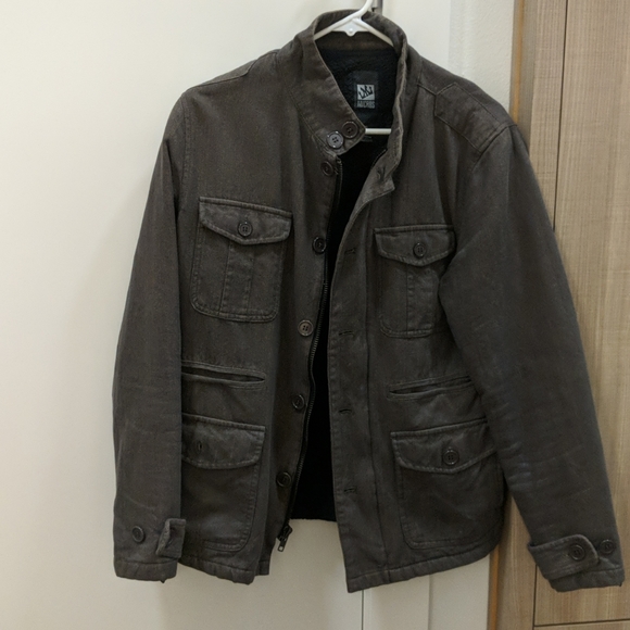 COPY - Micros Military Sweater Jacket - Picture 1 of 6